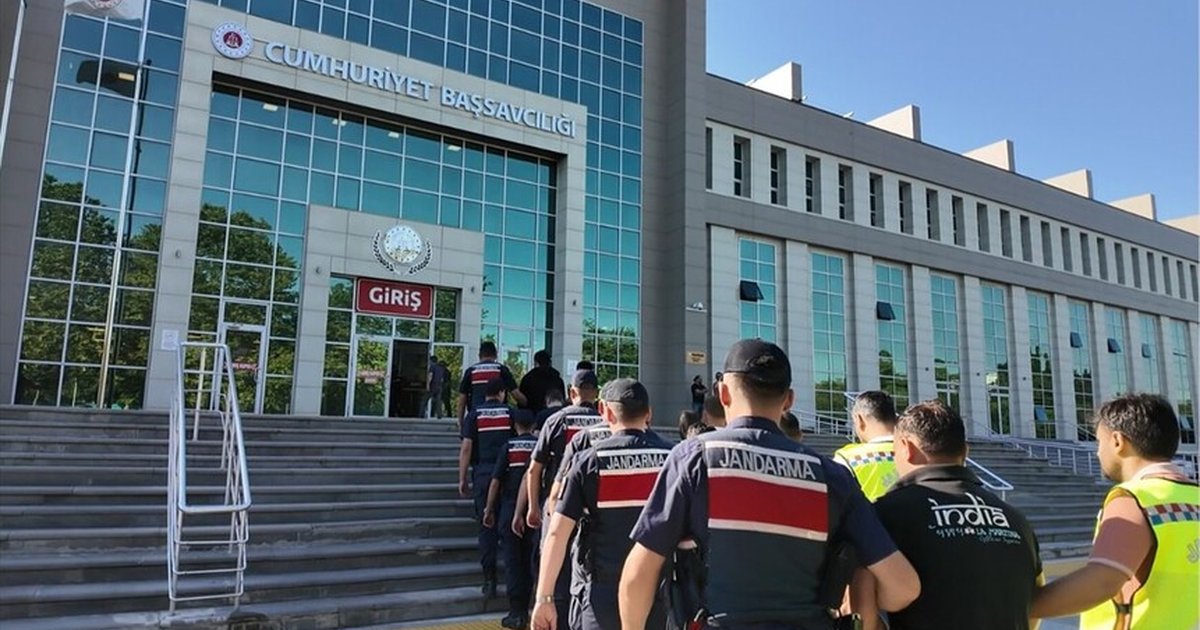 Suç örgütlerine operasyon: 549 şüpheli gözaltında