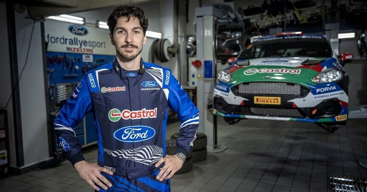 Milli sporcu Ali Türkkan Acropolis Rallisi'nde kaza yaptı