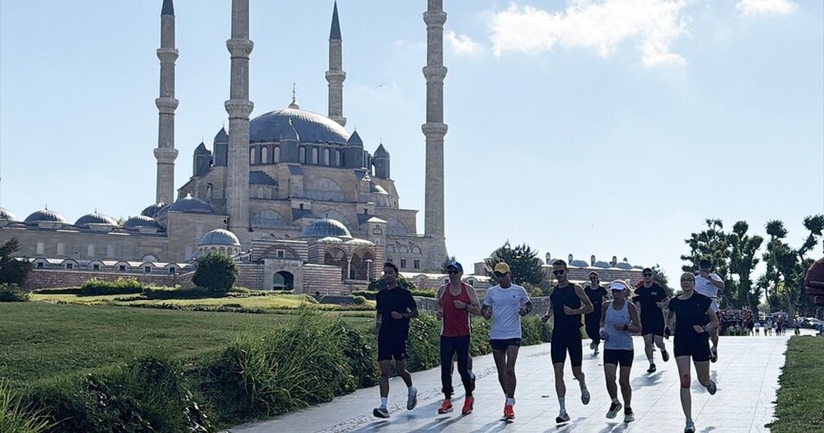 Selimiye Camisi'nin UNESCO listesine alınışının 15. yılı koşusu