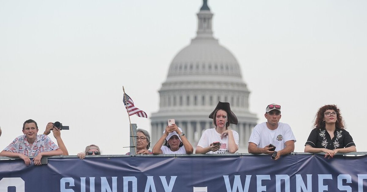 Washington'da 4 Temmuz kutlamaları fırtına nedeniyle yarıda kesildi