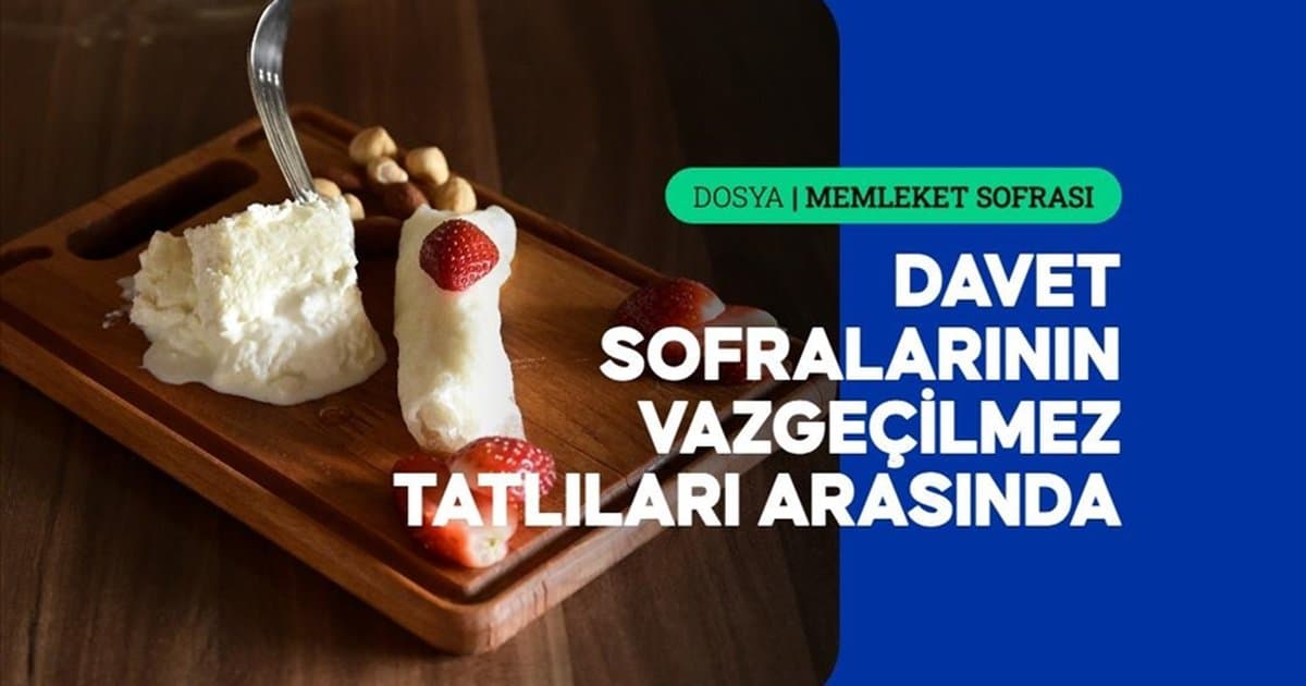 Isparta'nın yöresel lezzeti: Yalvaç güllacı