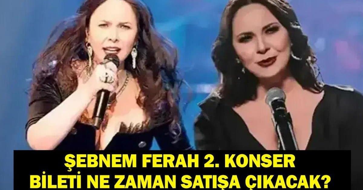 Şebnem Ferah İstanbul'da İkinci Kez Sahneye Çıkıyor