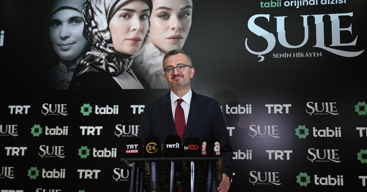 İletişim Başkanı Duran'dan 'Şule Senin Hikayen' dizisine destek