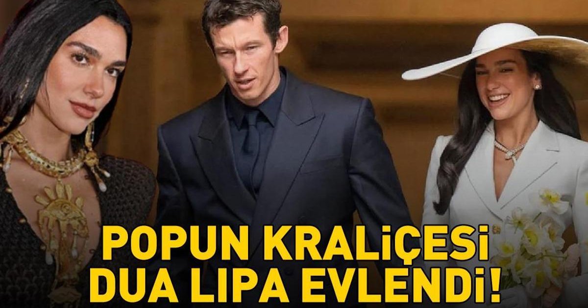 Dua Lipa ve Callum Turner Evlendi!