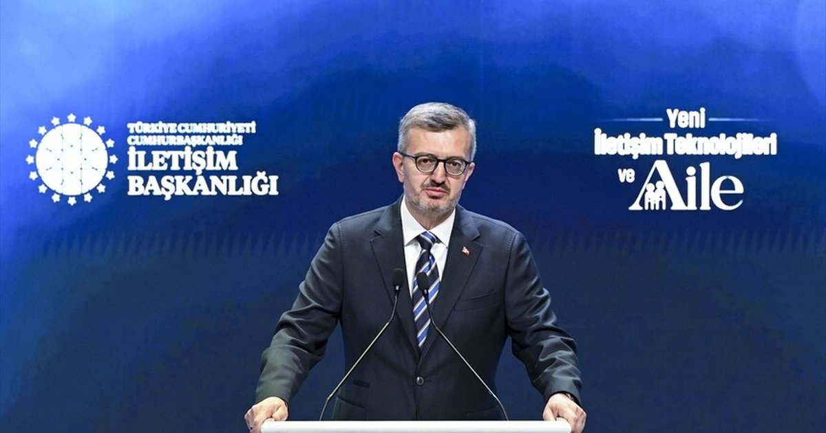 İletişim Başkanı Duran: Aileler milletimizin stratejik gücü