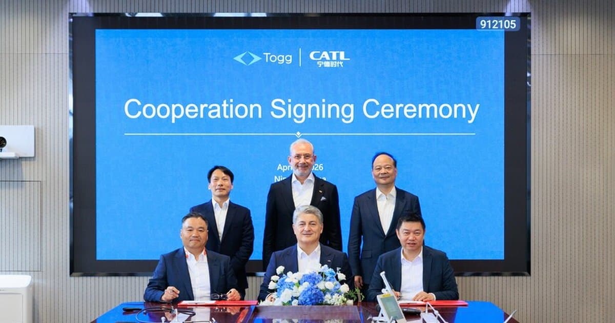 TOGG, CATL'in iştiraki CAIT ile işbirliği yapıyor