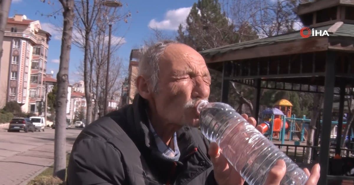 34 yıldır su içemeyen adamın yaşadığı travma