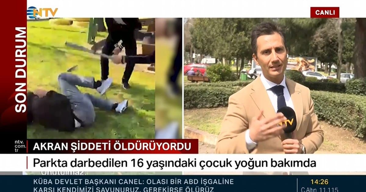 16 yaşındaki çocuk akran şiddeti nedeniyle yoğun bakımda