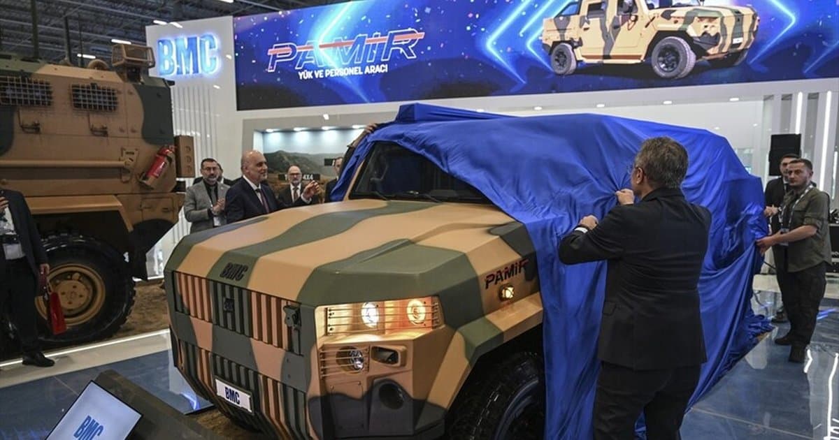 BMC'nin Yeni Aracı Pamir 4x4 SAHA 2026'da Tanıtıldı