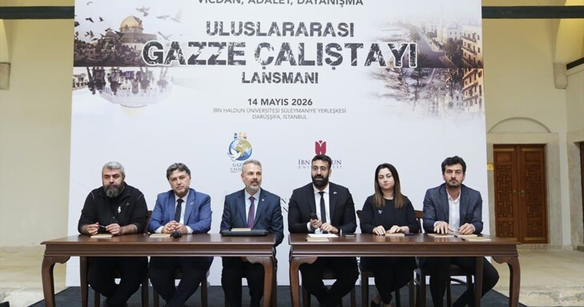 İstanbul'da Gazze Sempozyumu Tanıtımı Yapıldı