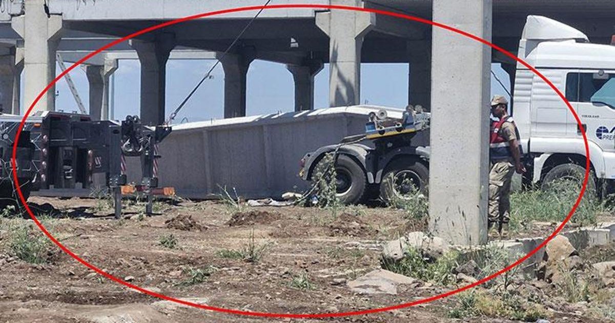 Diyarbakır'da fabrika inşaatında beton blok faciası