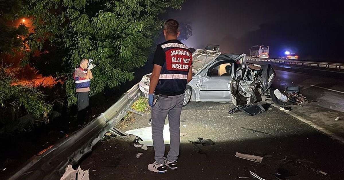 Emniyet şeridinde facia: 1 çocuk hayatını kaybetti
