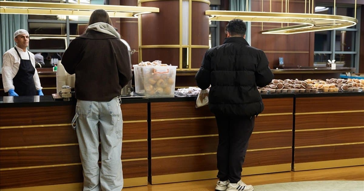 Cumhurbaşkanlığı Millet Kütüphanesi'nde Sahur İkramı