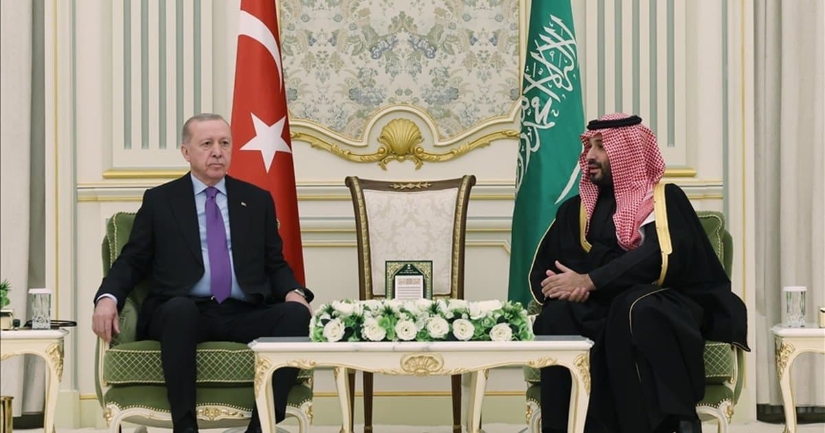 Erdoğan ile Suudi Veliaht Prens Görüşmesi