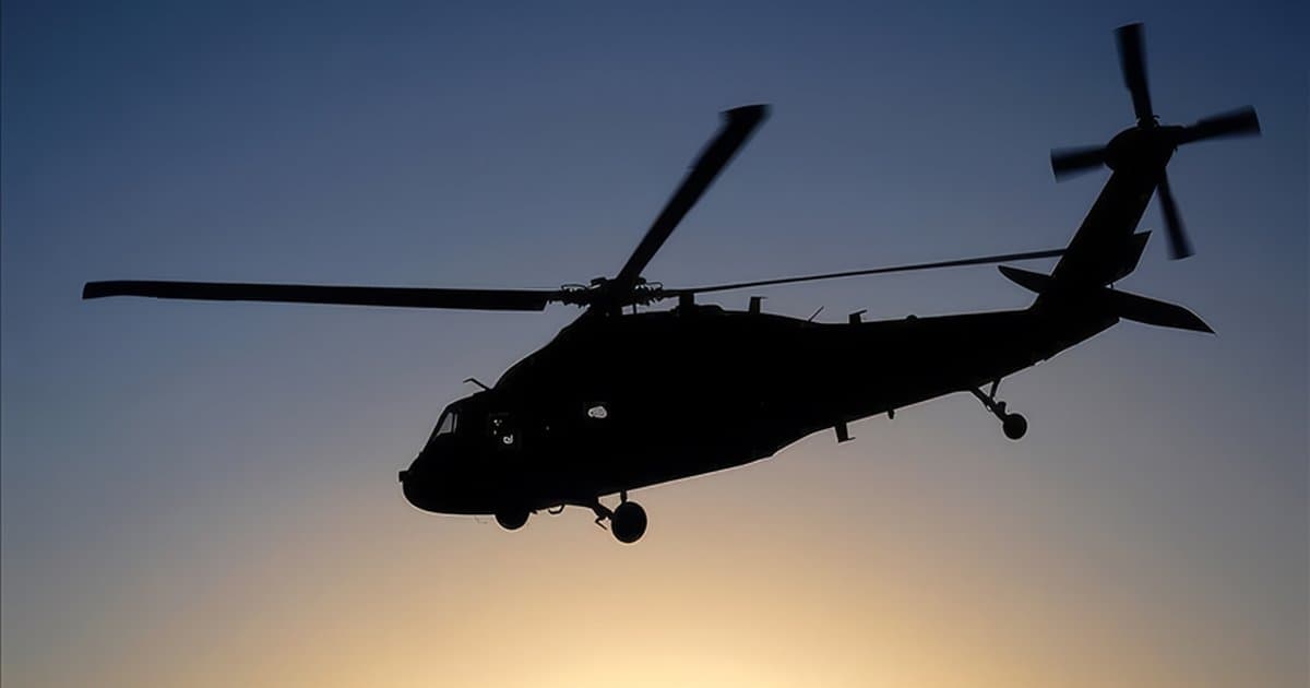 Katar'da askeri helikopter düştü: 6 ölü