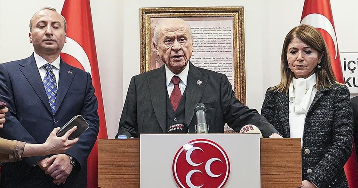 Bahçeli: Siyasi iktidar barışın sağlanması için gayret gösteriyor