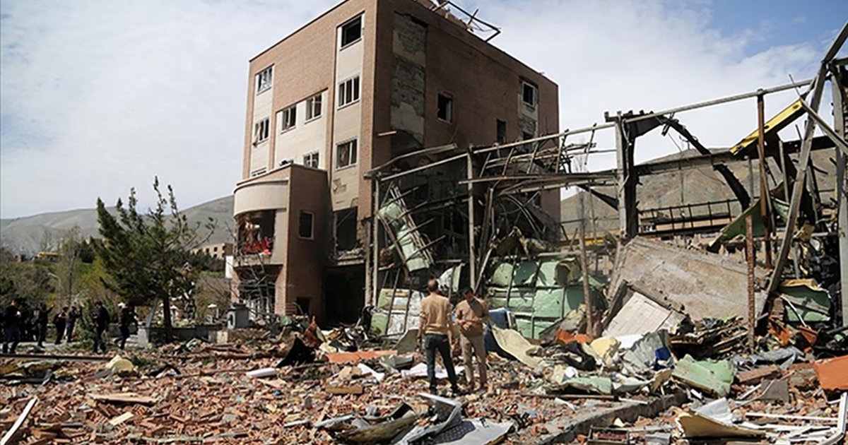 ABD ve İsrail'in Tahran saldırısında Şehit Beheşti Üniversitesi'nde yıkım