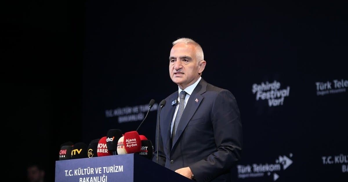 Kültür ve Turizm Bakanı Ersoy, Aydın'da konuştu