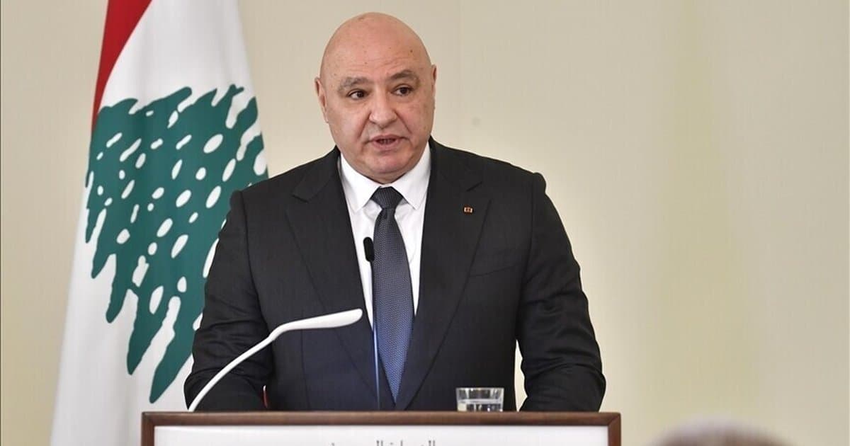 Lübnan Cumhurbaşkanı Avn: Müzakerelerde Geri Dönüş Yok