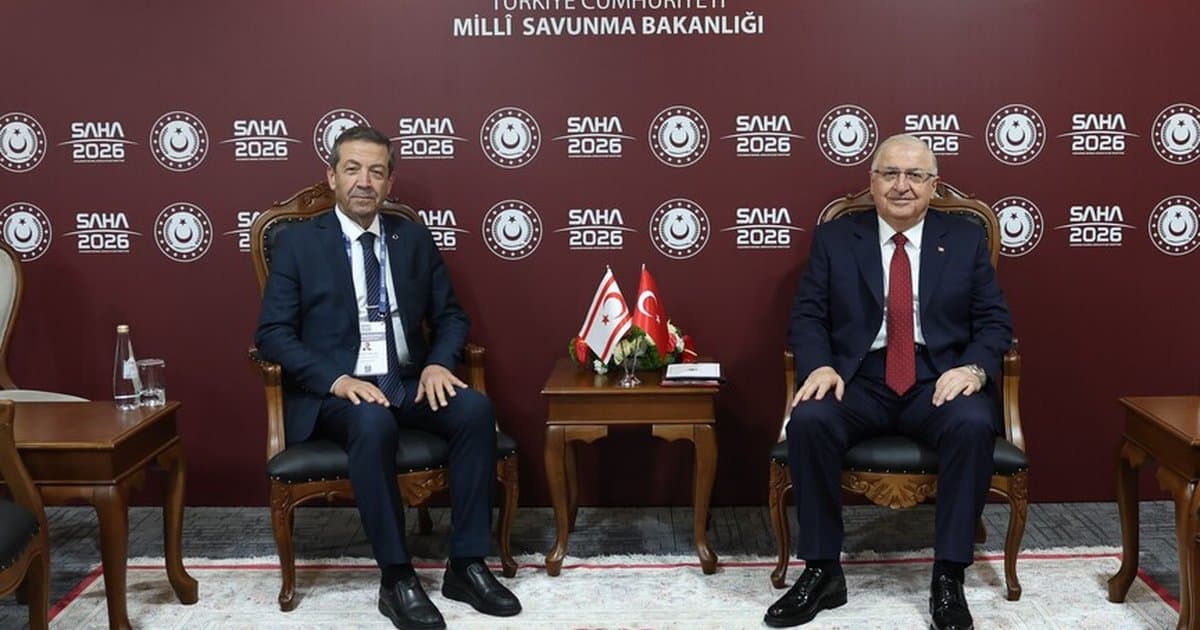 Milli Savunma Bakanı Güler, SAHA 2026 görüşmeleri yaptı