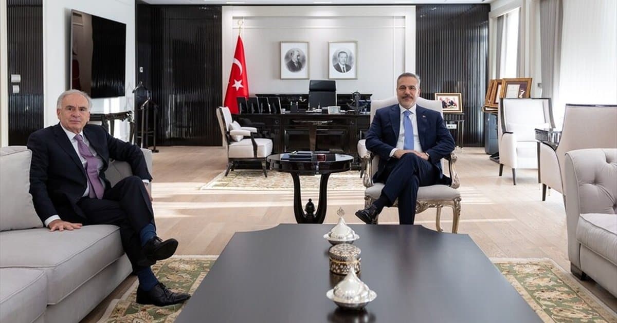 Dışişleri Bakanı Fidan, BM Özel Temsilcisi Arnault ile görüştü