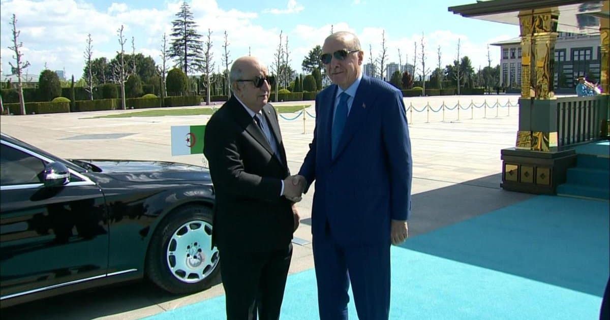 Cezayir Lideri 2,5 Yıl Sonra Türkiye'de