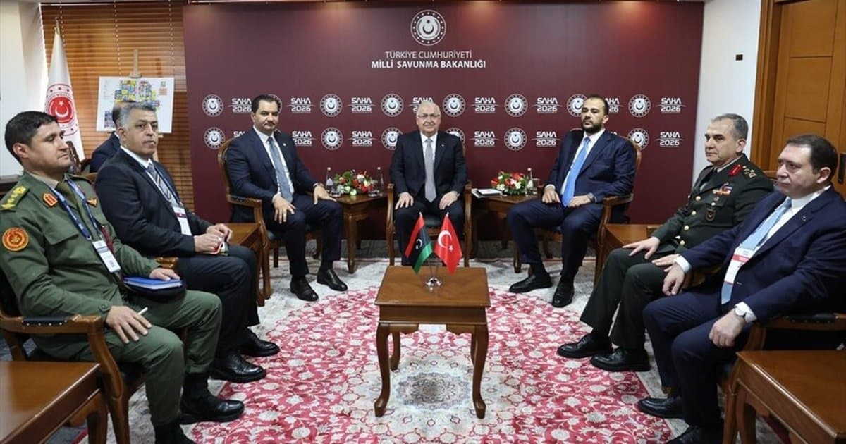 Milli Savunma Bakanı Güler, Libyalı askeri yetkililerle görüştü