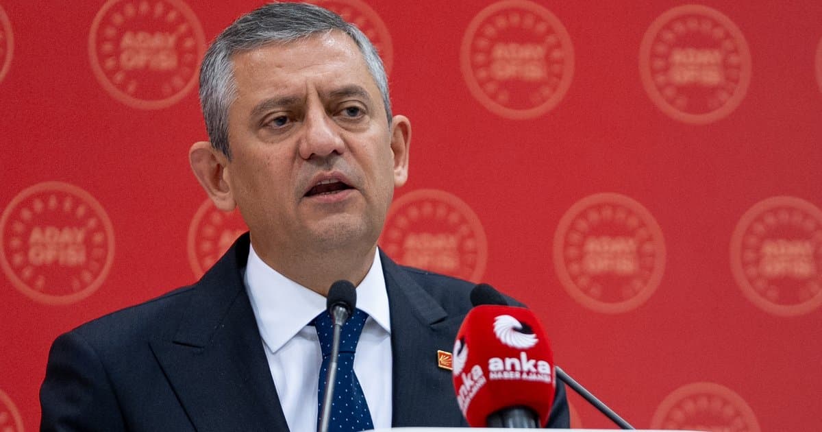 CHP lideri Özgür Özel'e soruşturma