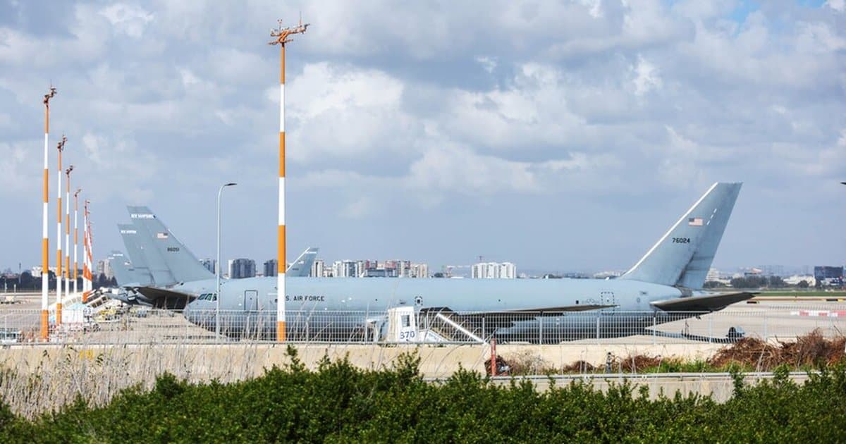 İsrail'de Ben Gurion Havalimanı Amerikan askeri üssüne dönüştü