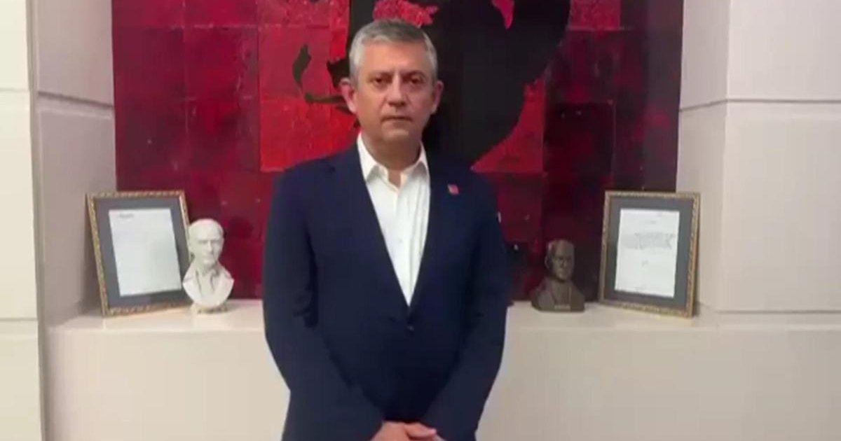 Özgür Özel: CHP'nin mücadelesi durdurulamaz