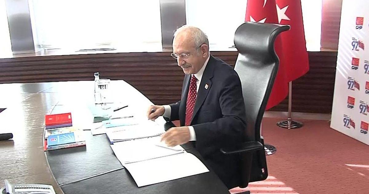Kılıçdaroğlu konutunda çalışmalara başladı