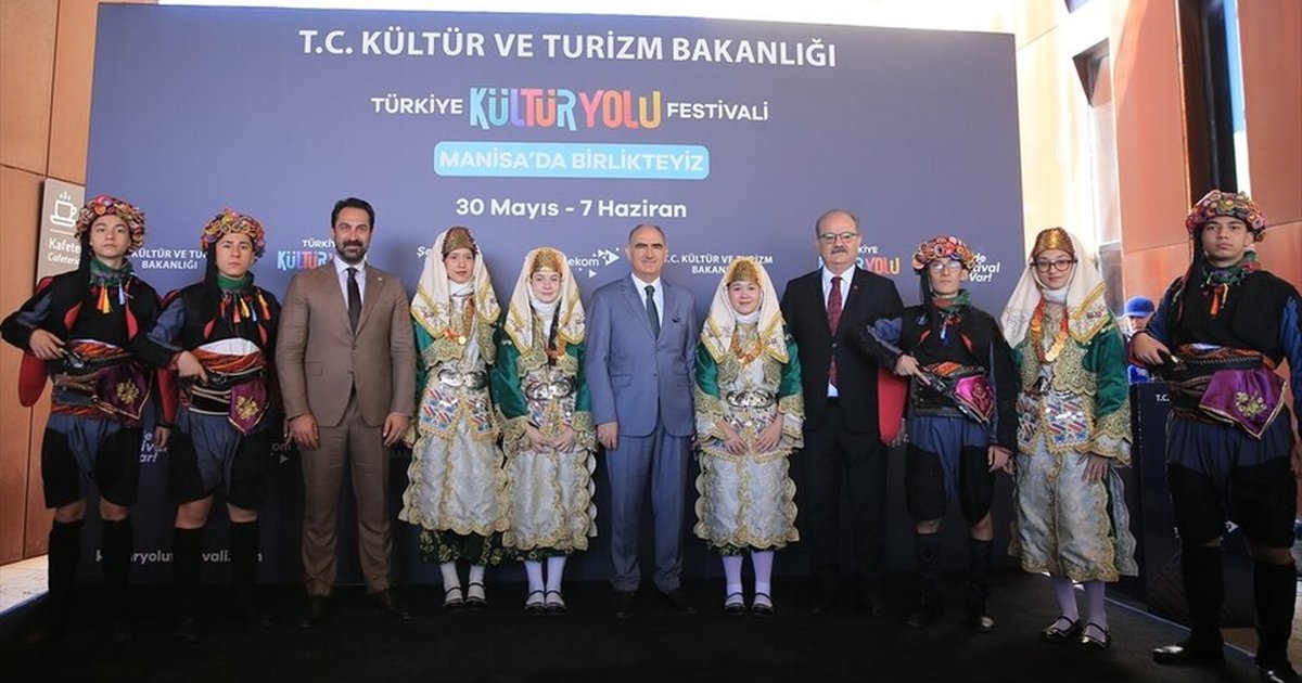 Manisa'da Türkiye Kültür Yolu Festivali başladı