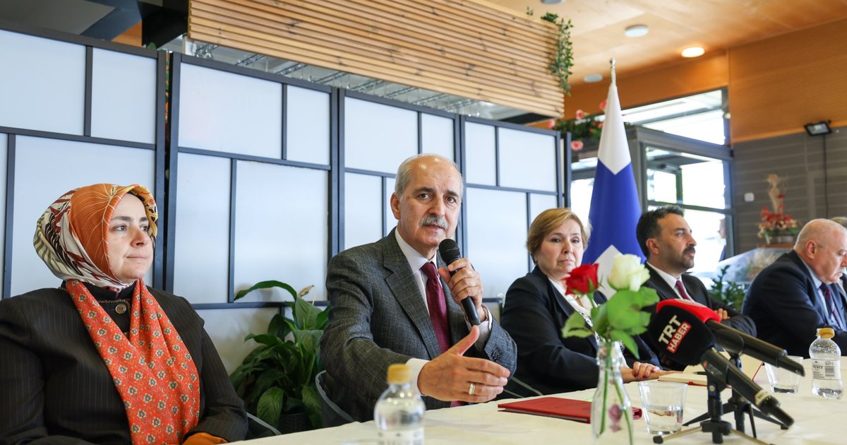 TBMM Başkanı Kurtulmuş Finlandiya'da resmi temaslarda bulundu