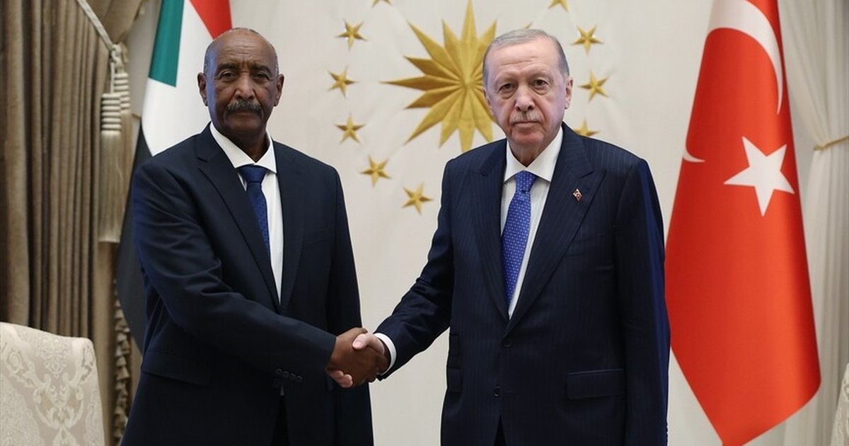 Cumhurbaşkanı Erdoğan, Sudanlı lider Burhan ile görüştü