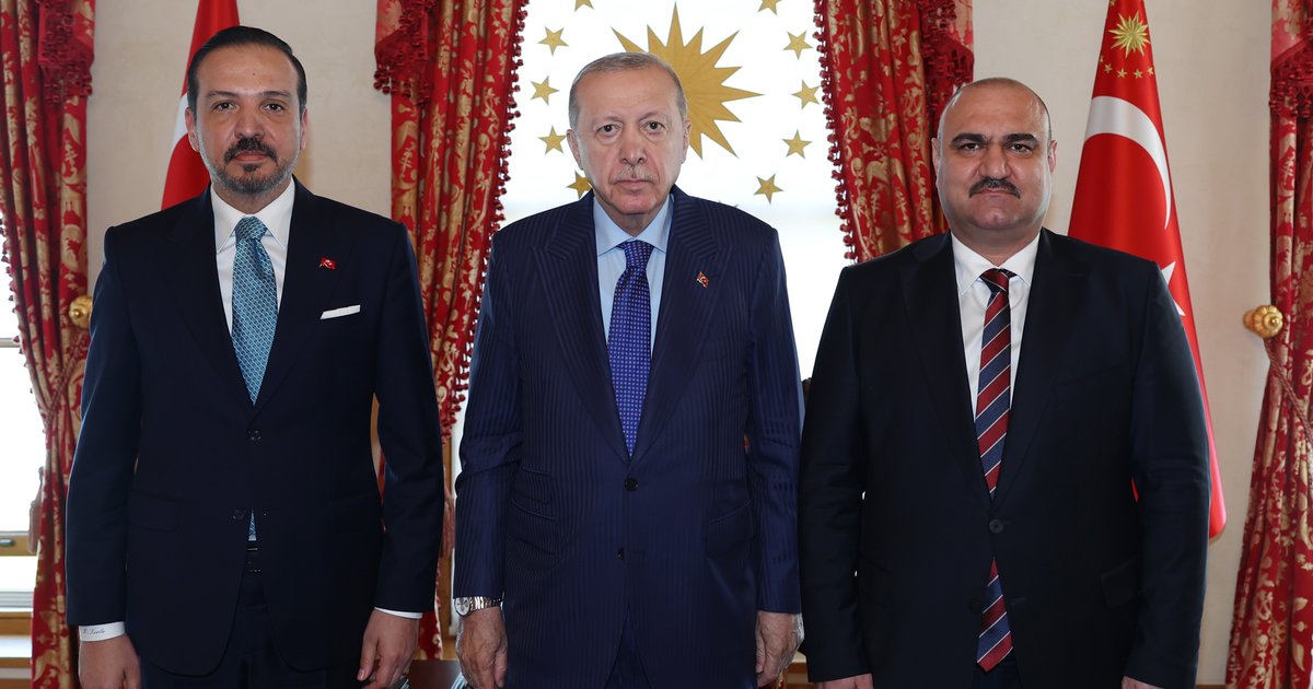 Cumhurbaşkanı Erdoğan, Kerkük Valisi ile görüştü