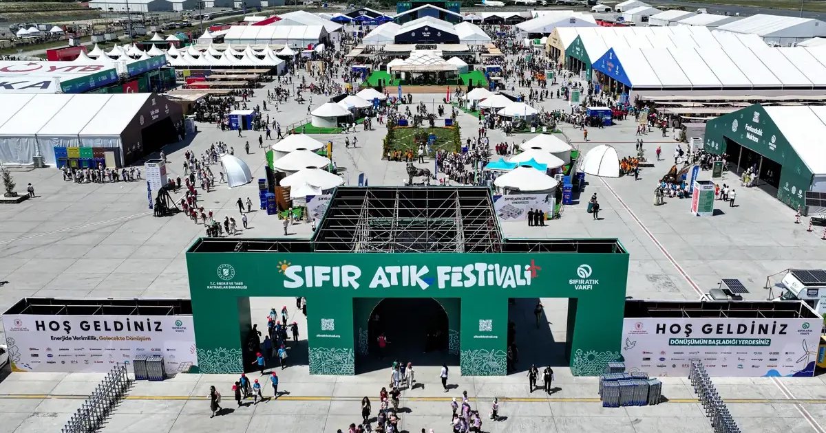 Sıfır Atık Festivali 4 günde 500 bine yakın ziyaretçi