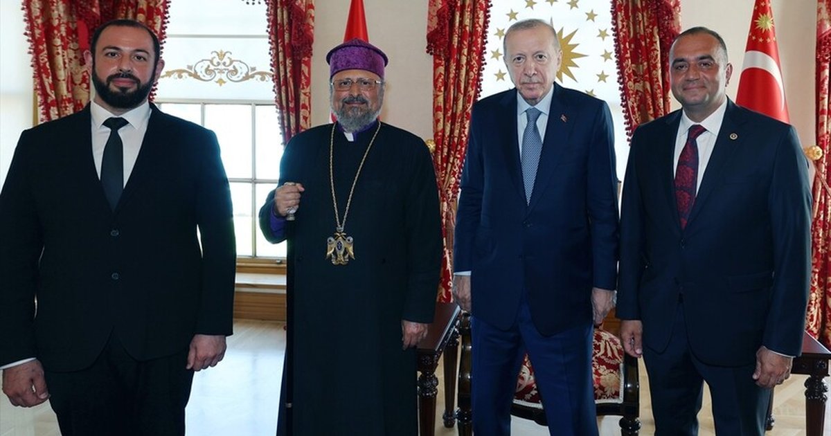Cumhurbaşkanı Erdoğan, Maşalyan ve Sıvacıoğlu'nu kabul etti