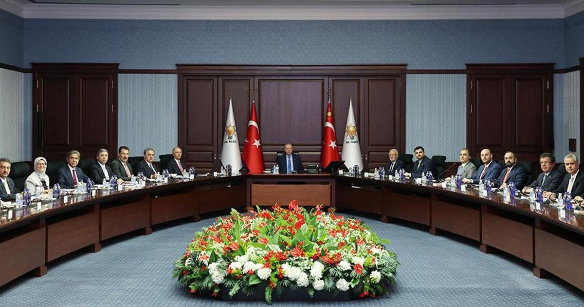 AK Parti MYK toplantısı başladı