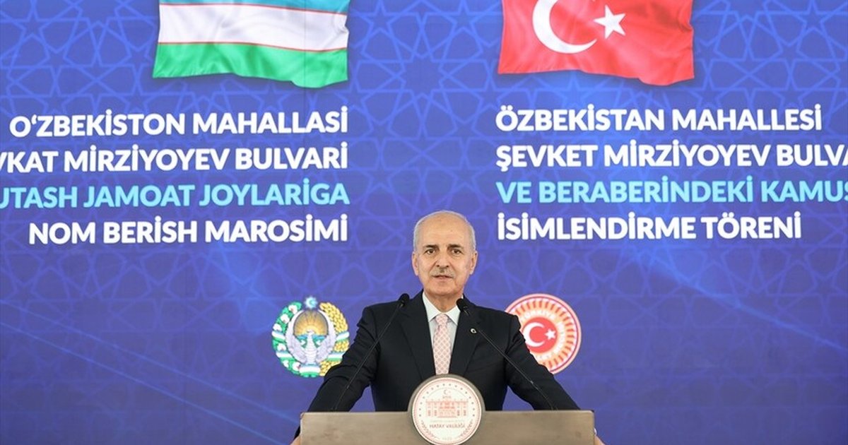 Kurtulmuş: Özbekistan Mahallesi önemli bir adım