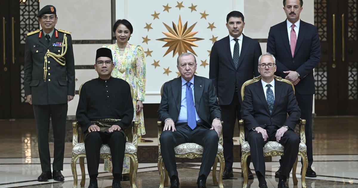 Cumhurbaşkanı Erdoğan 5 ülkenin güven mektuplarını kabul etti
