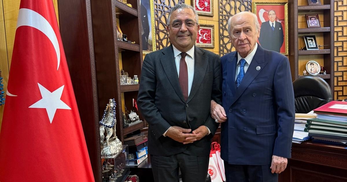 Bahçeli, Sezgin Tanrıkulu ile görüştü