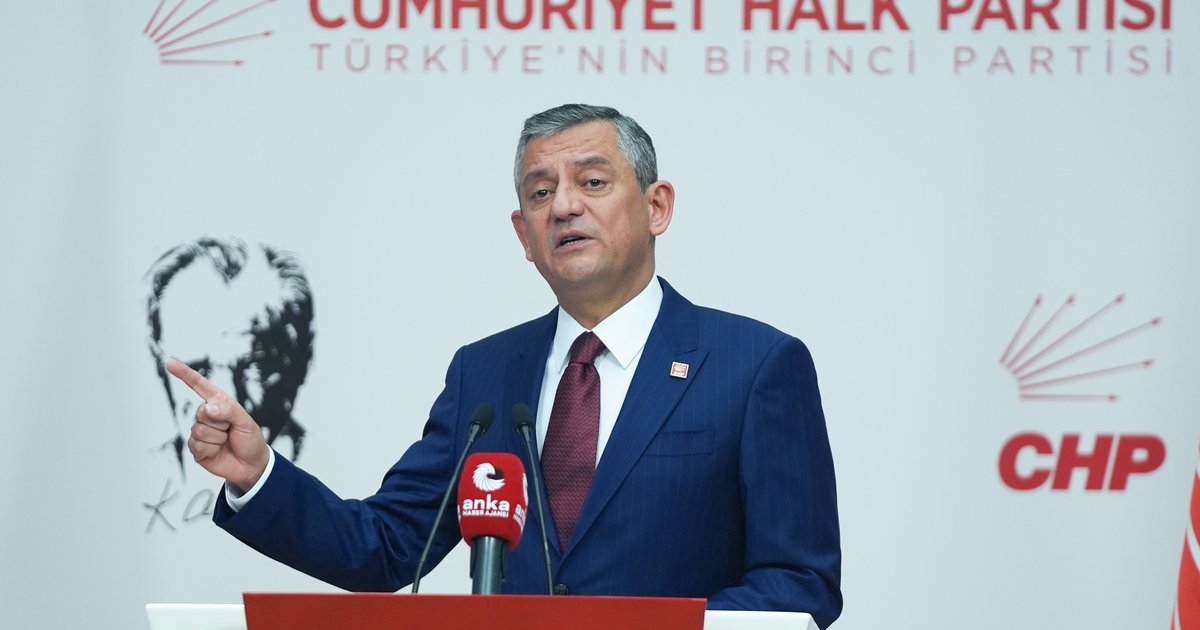 Özgür Özel'in de dosyası TBMM'de