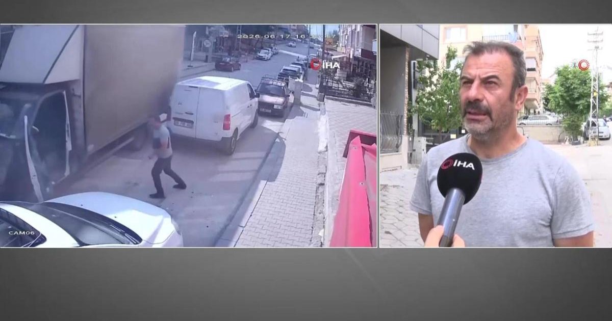 Kahraman Fırıncı Kamyonet Faciasını Önledi