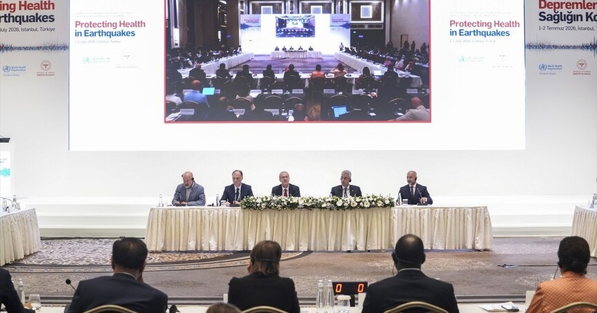 İstanbul'da DSÖ Bakanlar Konferansı Bakanlar Oturumu yapıldı