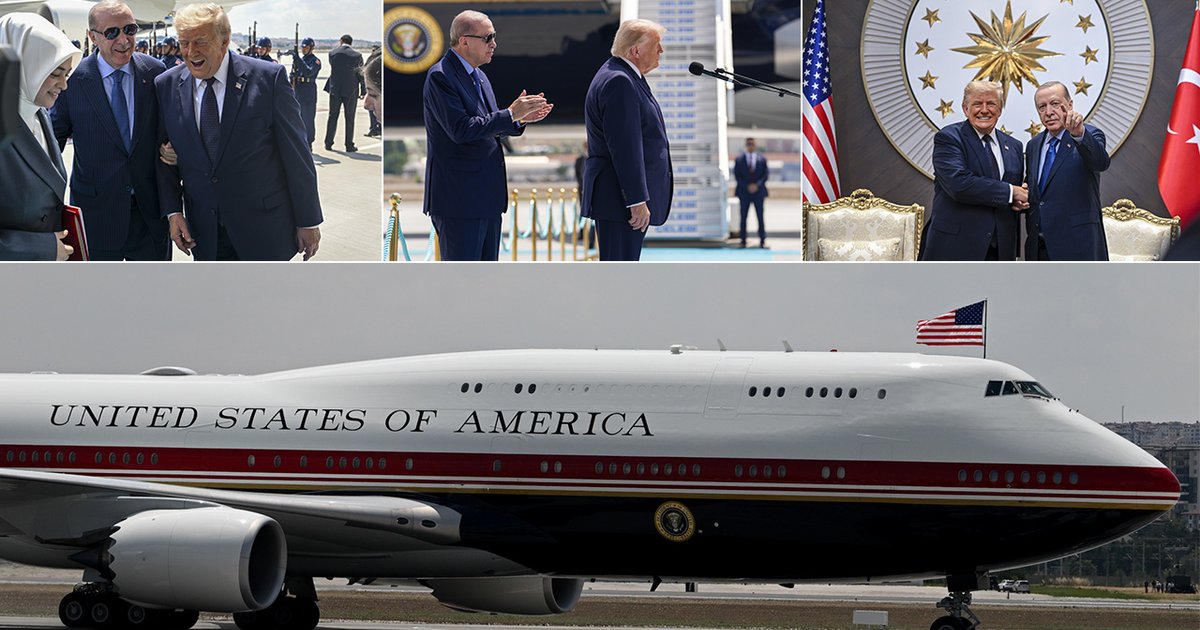 Trump Ankara'da: Erdoğan ile İlk Görüşme Havalimanında