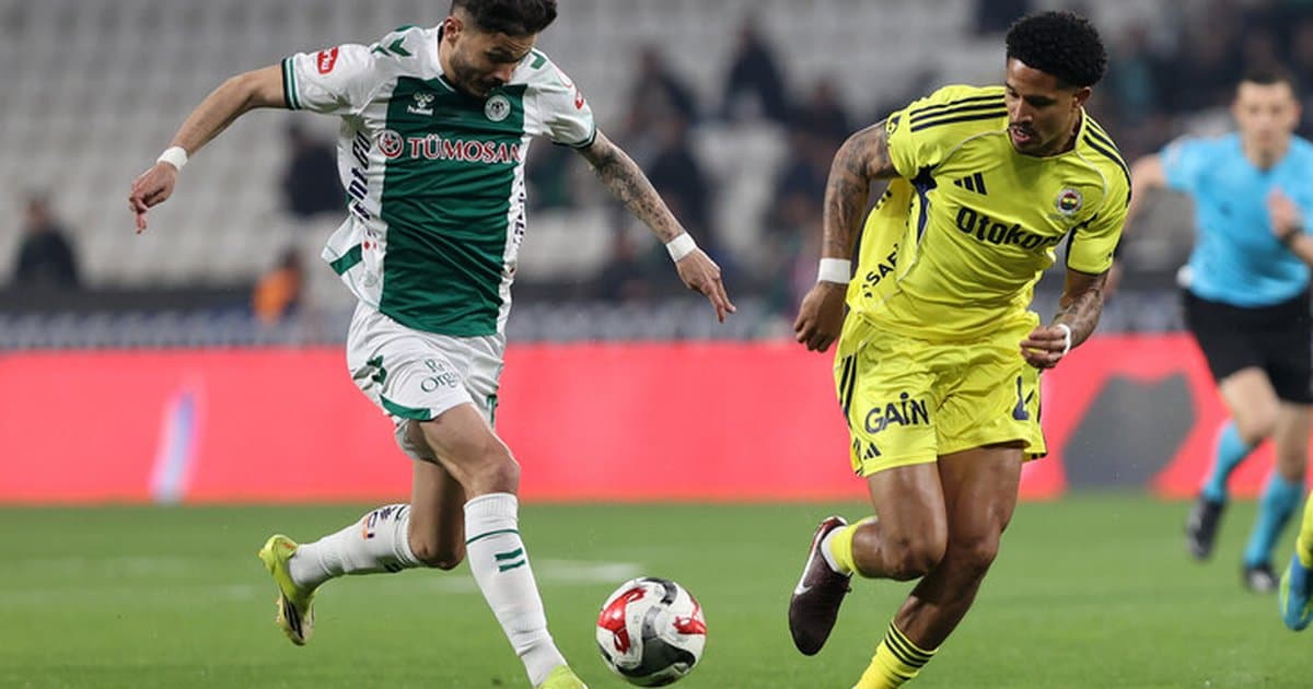 Fenerbahçe ile Konyaspor Süper Lig'de 50. kez karşı karşıya