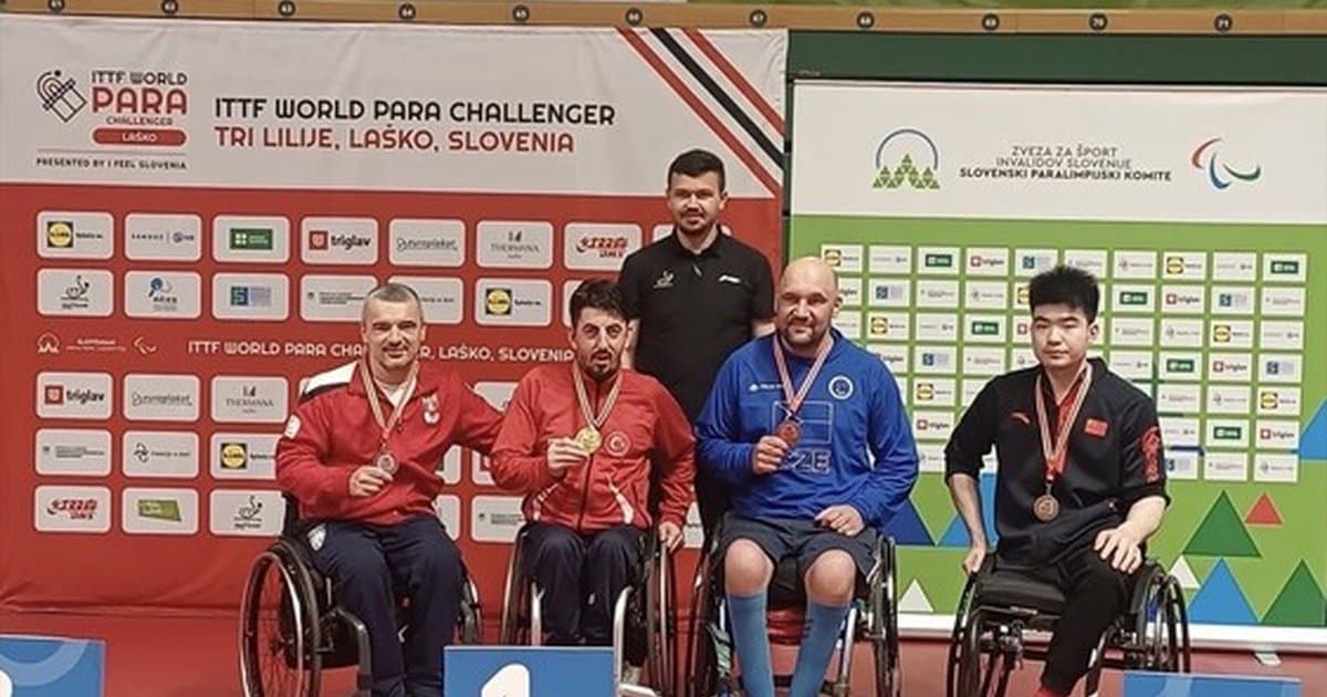 Milli para masa tenisçiler Slovenya'da 4 madalya kazandı