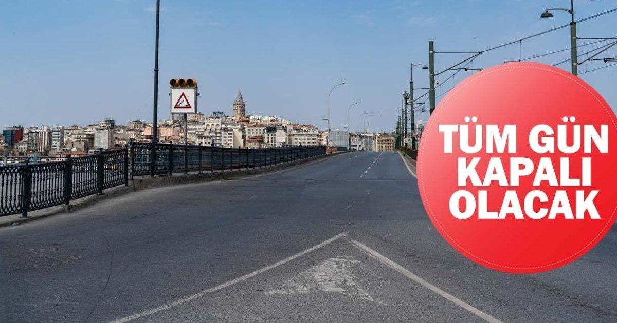 20 Mayıs İstanbul'da Trafiğe Kapanan Yollar