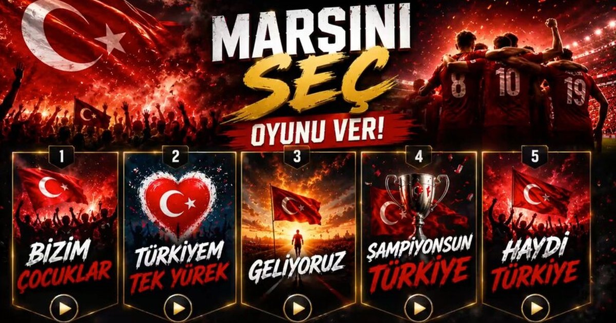 Güzel Sanatlar Liseleri Milli Takım Marşları Halk Oylamasına Sunuldu