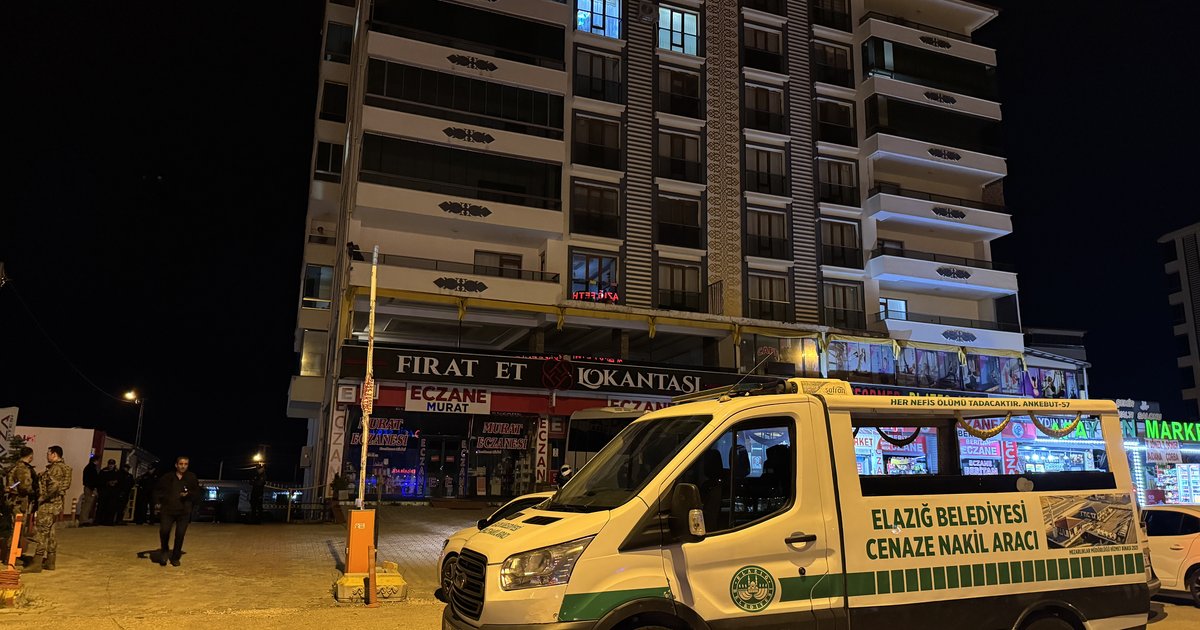 Elazığ'da eşini katletti